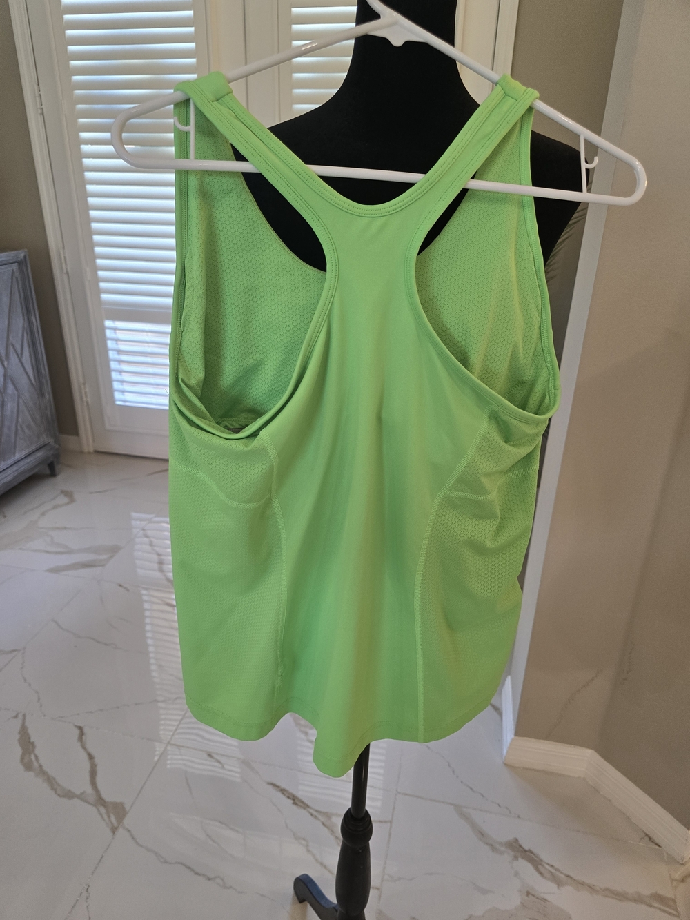 Reebok Neon Green Racerback Performance Tank - Picture 2 of 3